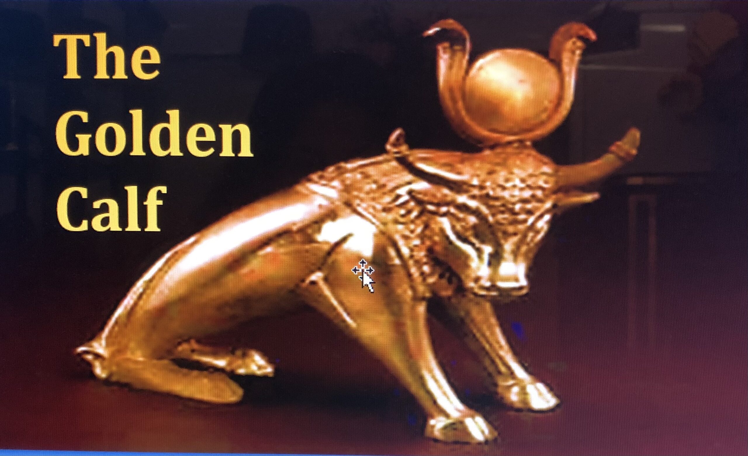 The Golden Calf A Cepher Academy Presentation with Dr. Stephen Pidgeon